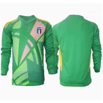 Italia Portiere Maglia Gara Trasferta Repliche Europei 2024 Maniche Lunghe